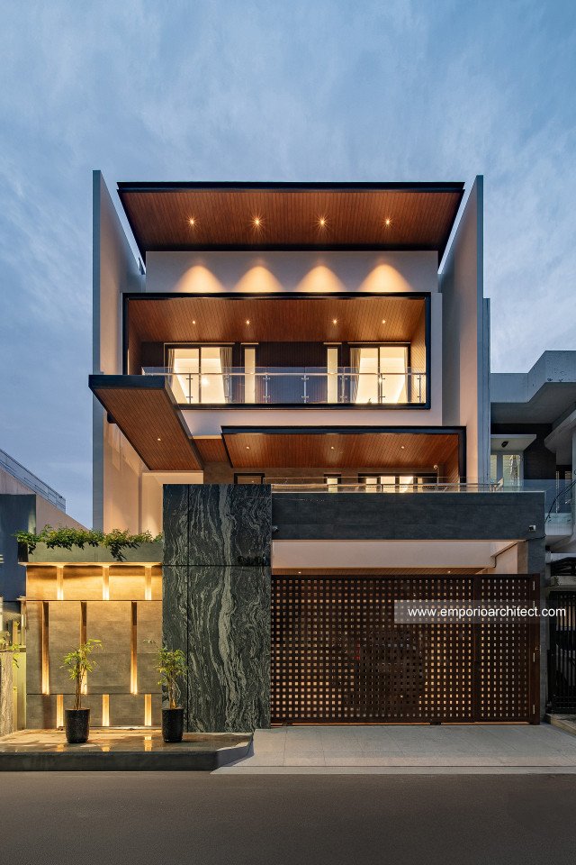 Hasil Konstruksi Rumah Bapak HRC di Jakarta